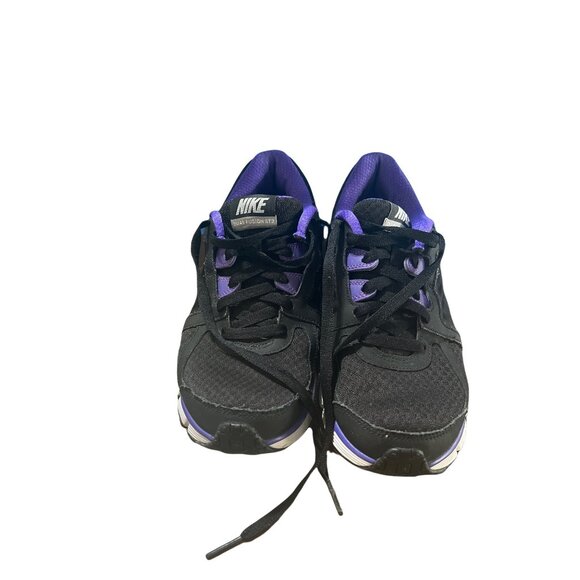 Nike Dual Fusion ST Black & Purple Womens Size 6 Running Shoes - Picture 2 of 7